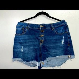 Juniors Mudd High Rise Shorts